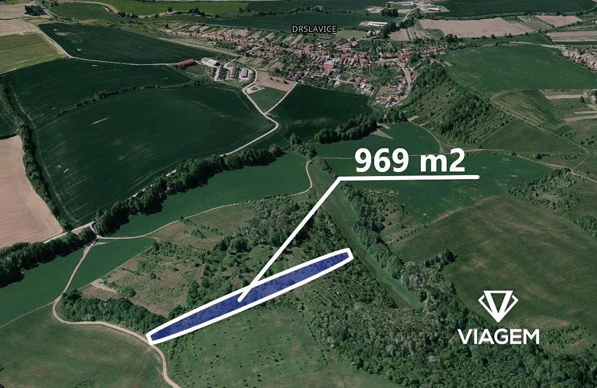Prodej zahrady 969 m²